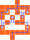 Solution du second labyrinthe chemin éphémère des Ruines de Bresha 300 AC