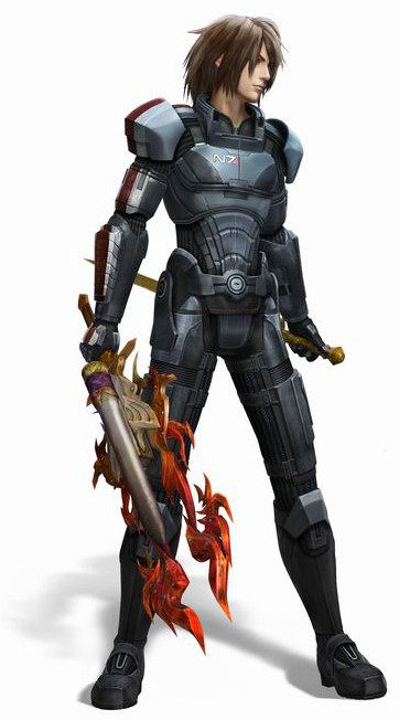 Image de l'armure N7 sur Noel