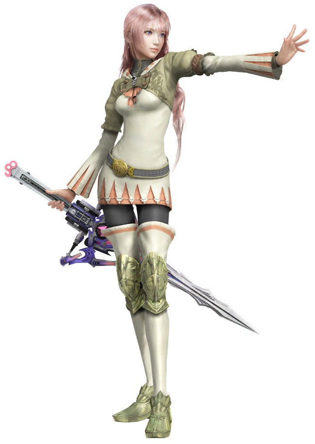 Image de la tenue de mage blanc pour Serah