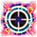 Charge - Laser radioactif
