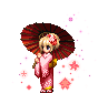Ayaka en kimono