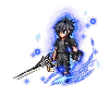 Noctis, lame cobalt