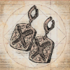 Boucles d'oreilles du tireur d'élite