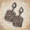 Boucles d'oreilles de déflagration