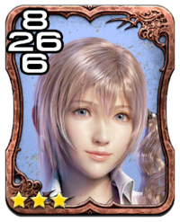 Image of the Serah card