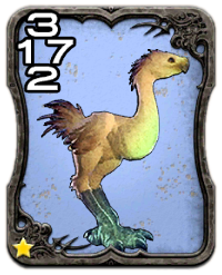 Image of the Chocobo card