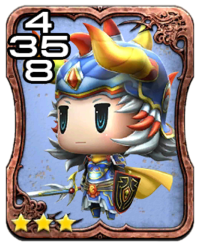 Image of the Warrior of Light card