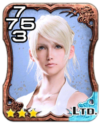 Image of the Lunafreya Nox Fleuret card