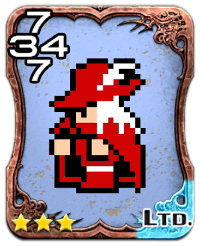 Image of the transformed Red Mage card