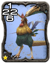 Image of the transformed Cockatrice card