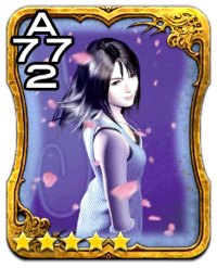 Image of the transformed Rinoa card