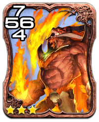 Image of the transformed Ifrit card